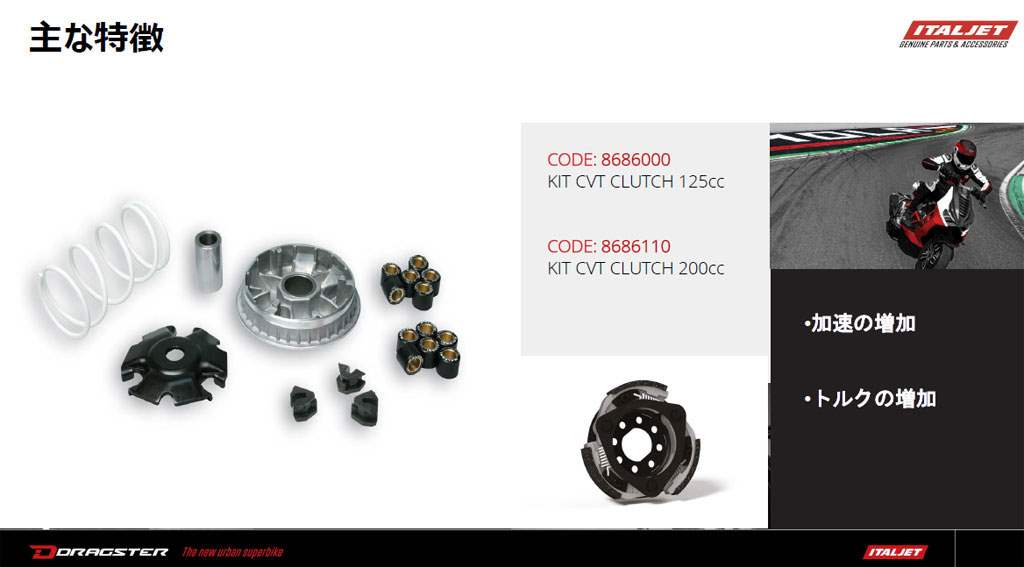 イタルジェット　ドラッグスター　カスタム