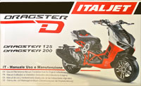 イタルジェット　ドラッグスター125/200 　取扱説明書